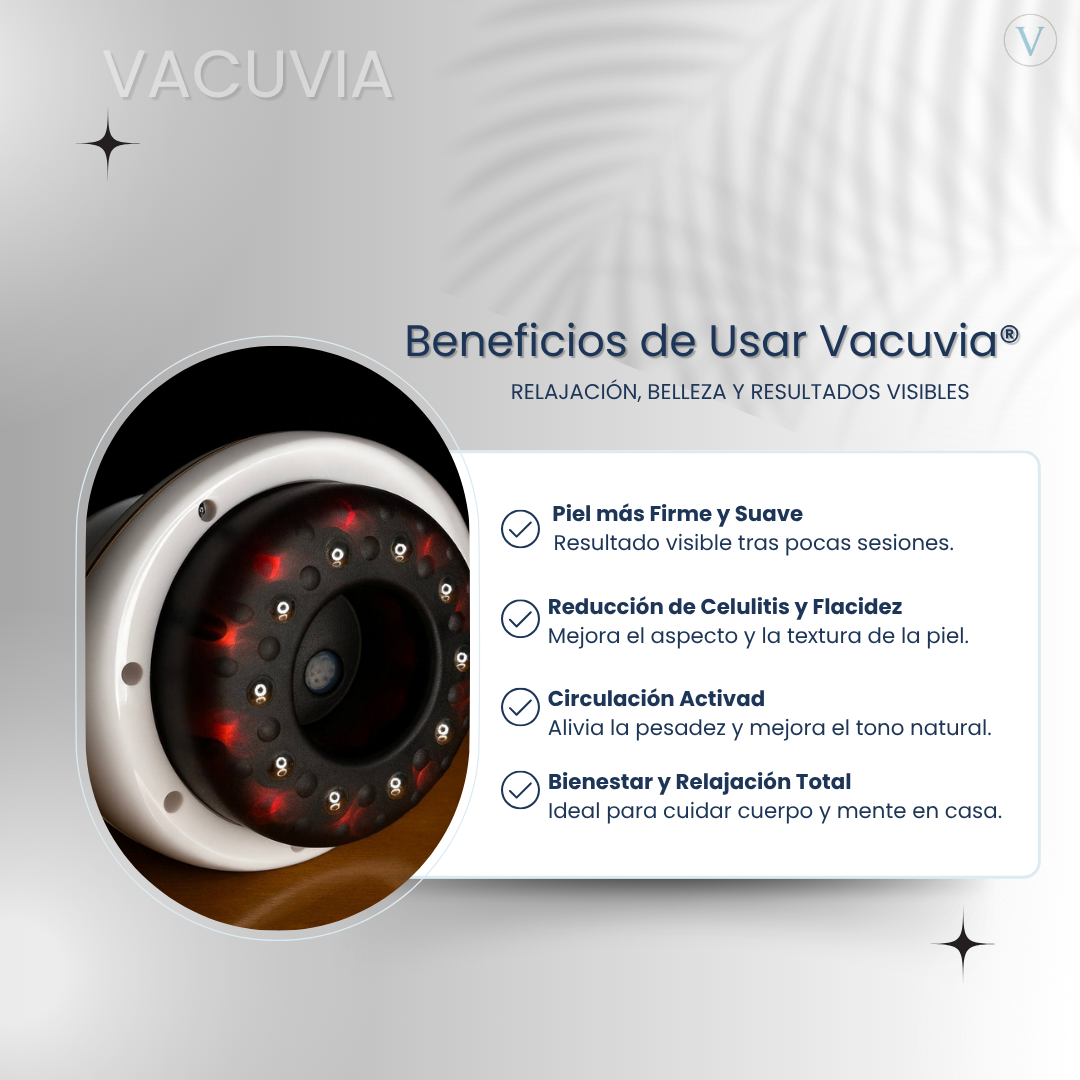 Vacuvia® SculptGlow™ - Piel más Firme y Tonificada