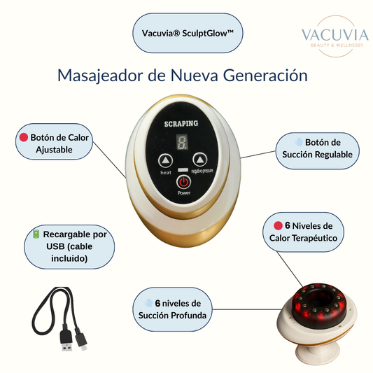 Vacuvia® SculptGlow™ - Piel más Firme y Tonificada